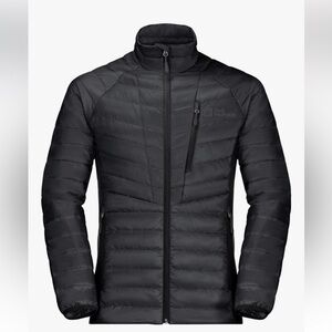 Jack Wolfskin Routeburn Pro Men's Black Puffer Jacket